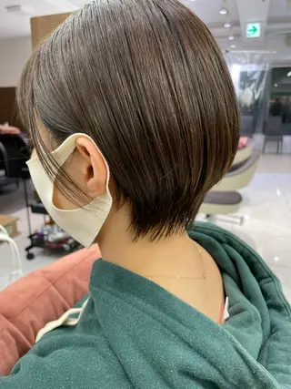 ショート カラー 店長福島成美/髪質 改善縮毛矯正/カラーのヘアスタイル