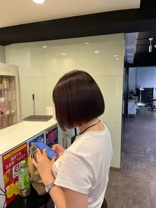 ショート TSUKASA カラーモデル募集中のヘアスタイル