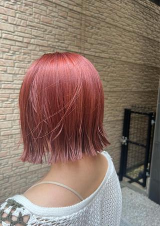 ミディアム カラー 似合わせ/顔周り 💛Mayuka🧡のヘアスタイル