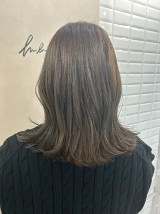 ロング カラー hubhair レイヤー/透明感のヘアスタイル