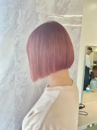 ショート 🎗副店長/井上 竜 ブリーチ指名No.1のヘアスタイル