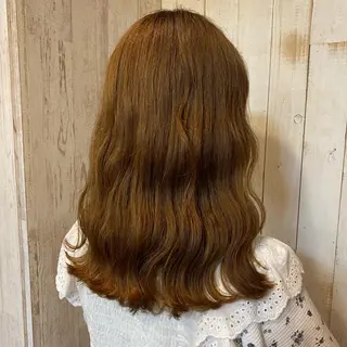 セミロング Ayaka🩰🎀 ガーリー/暖色♡のヘアスタイル
