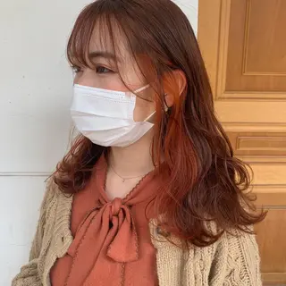 セミロング カラー m ā l o.🌷 サカモトマイコのヘアスタイル