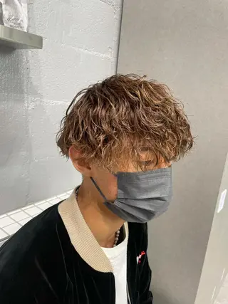 ショート カラー パーマ メンズ 🍃メンズヘア🍃 セヤシュウヘイのヘアスタイル