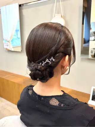 ヘアアレンジ 🌼花屋併設🌼 木下奈々望のヘアスタイル