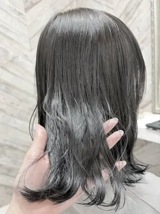 ミディアム カラー ヘアアレンジ 🎠安藤 彩蘭🍬のヘアスタイル