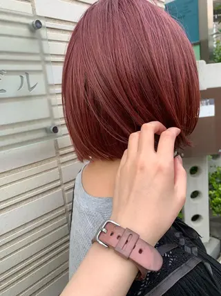 ミディアム カラー Takahashi Yuriのヘアスタイル