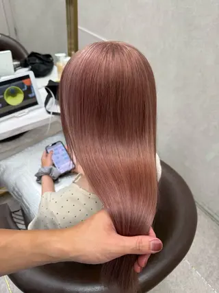 ロング カラー レイヤーダブルカラー KYONのヘアスタイル