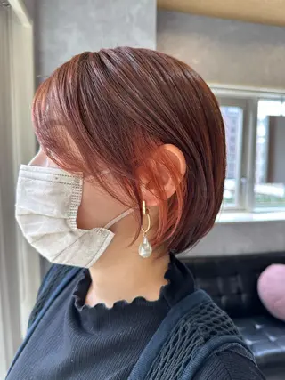 ショート カラー 🫧アレンジ・髪質 改善maica🫧のヘアスタイル