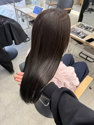ロング ワンホン× ハイトー ン🪞✨ARISAのヘアスタイル