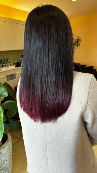 カラー 淡色┊︎ナチュラル 🧁奈那美🧁*.゜のヘアスタイル