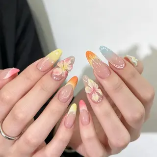ネイル sunnynail 小桃のネイルデザイン