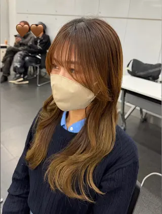 セミロング MIYUU ♡r'eblanc♡のヘアスタイル