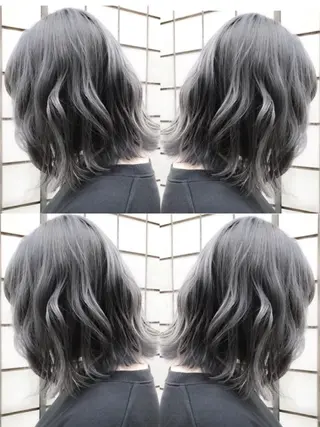 セミロング カラー 透明感カラー/ レイヤー　YUKAのヘアスタイル