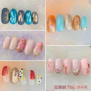 ミディアム ネイル 岸 侑李のネイルデザイン