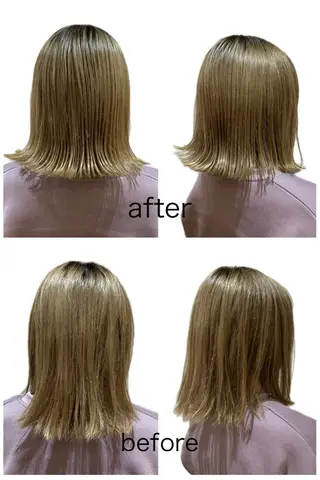 ミディアム 熊崎 未来のヘアスタイル