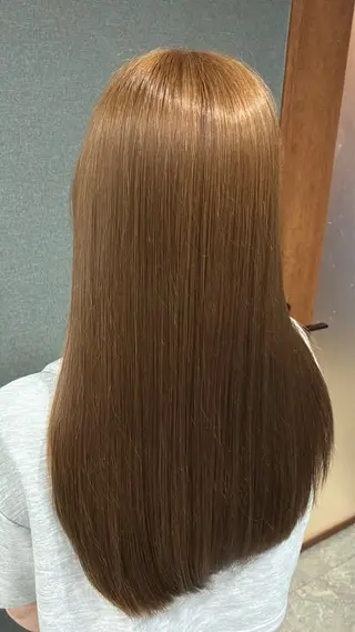 ロング カラー arika もえのヘアスタイル