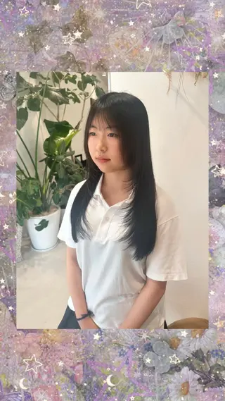 ロング ヘアアレンジ/艶 カラー/ASAHIのヘアスタイル