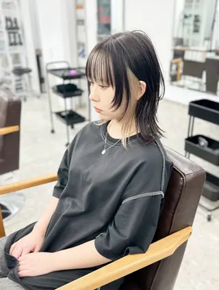 ミディアム ✨レディース/デジパ 特化 青木 伯✨のヘアスタイル