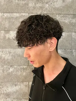 メンズ 三田 真穂のヘアスタイル