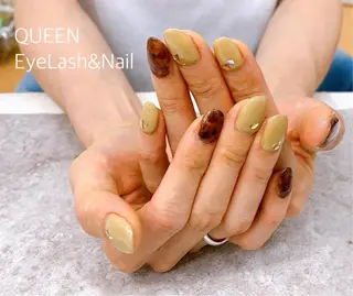 ミディアム カラー ネイル Bloom Nailのネイルデザイン