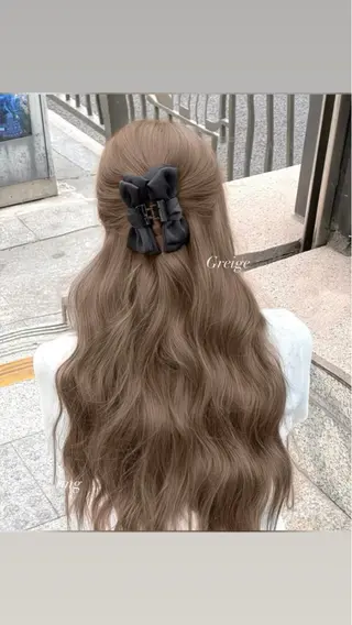 ロング 🤍韓国艶ワンホン ヘアMayu🤍のヘアスタイル