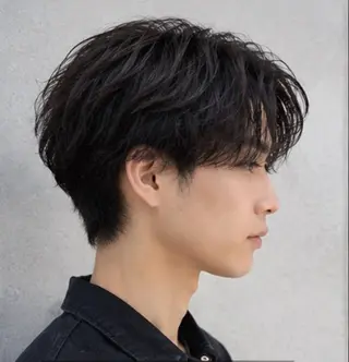 パーマ メンズ 新澤 そあのヘアスタイル