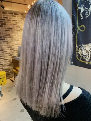 セミロング カラー 代表 中島貴志のヘアスタイル