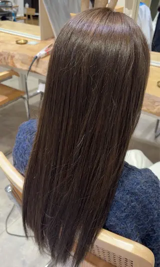ロング カラー 渋谷 透明感カラー 雄貴のヘアスタイル