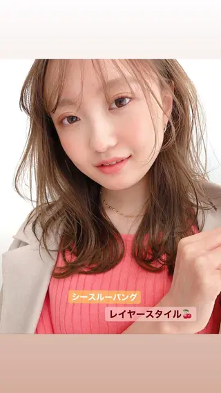 セミロング カラー アイブロウ 🍋黒瀬梨央の眉毛・アイブロウイメージ