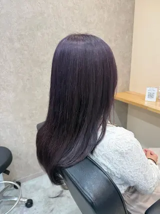 ロング 🍒透明感カラー /ダブルカラー🍒のヘアスタイル