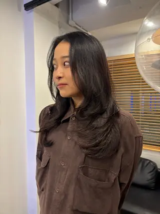 ロング 熊取谷 茉那のヘアスタイル