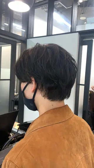 パーマ メンズ 韓国レイヤー✨ yasuko銀座のヘアスタイル
