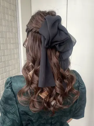 ヘアアレンジ 透明感カラー💎￤ アレンジ￤Rimiのヘアスタイル