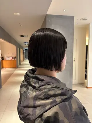 ショート KAREN(ému) 伏見/カットモデルのヘアスタイル