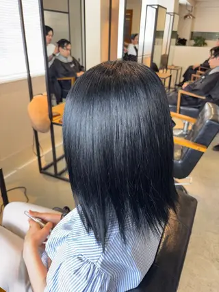 ミディアム 大藤 守遥のヘアスタイル