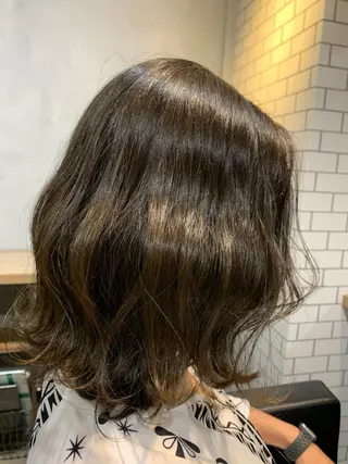 ミディアム katsuya hiroのヘアスタイル