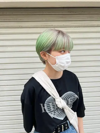 ショート Ravo 西村 優花のヘアスタイル
