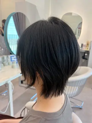 ショート まあるいショートボブ 🐥廣瀬そらのヘアスタイル