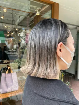 ミディアム 山本 雅由のヘアスタイル