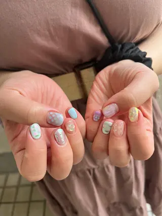 ネイル niconail 🧣ayu 📍烏山のネイルデザイン