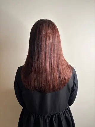 ロング 福井 伶菜のヘアスタイル