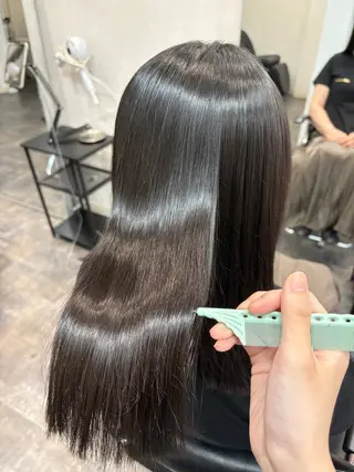 セミロング haku【津久野店】 ERIKAのヘアスタイル