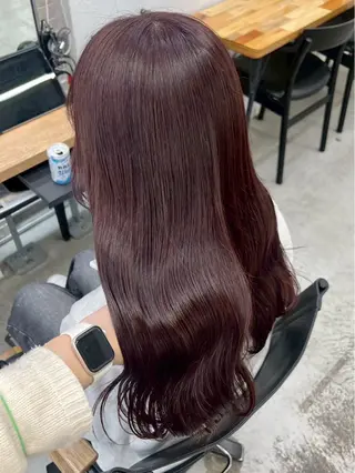 カラー KILLA静岡 ayahaのヘアスタイル