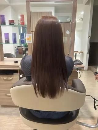 カラー 竹本 雪菜のヘアスタイル