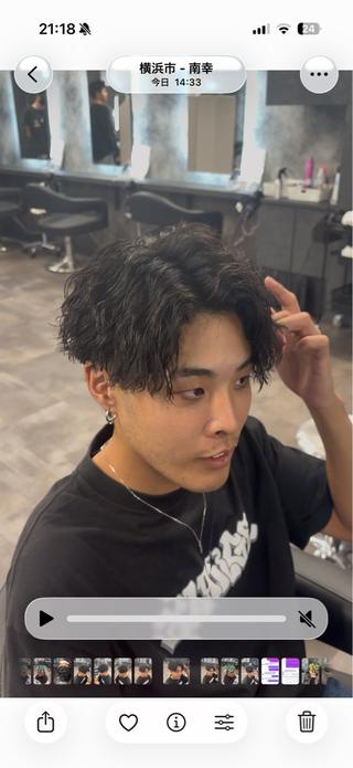 パーマ メンズ 【横浜メンズ 特化美容師】昇陽のヘアスタイル