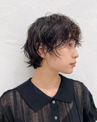 ショート パーマ chitose / ハイトーン・パーマのヘアスタイル