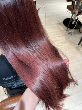 セミロング レイヤー/艶感カラー /LILICAのヘアスタイル