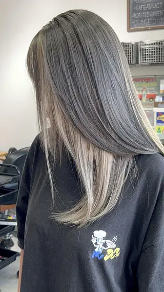ミディアム 馬場 涼平のヘアスタイル