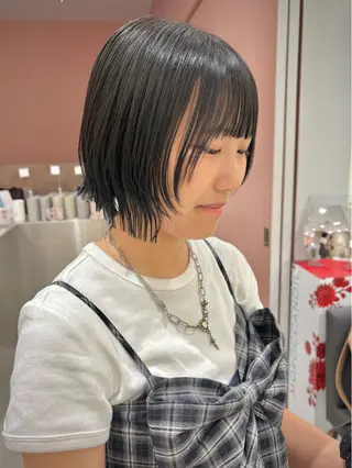ミディアム ダブルカラー🦖 /髪質改善⚡️しおりのヘアスタイル